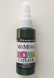 STAMPERIA Aqua Color SPRAY- VERDONE (dark Green)